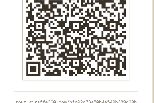QR code for Virtual Tour of house