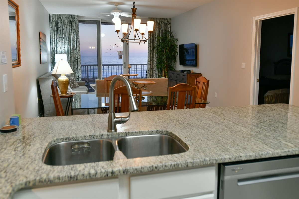 Modern well equipped kitchen