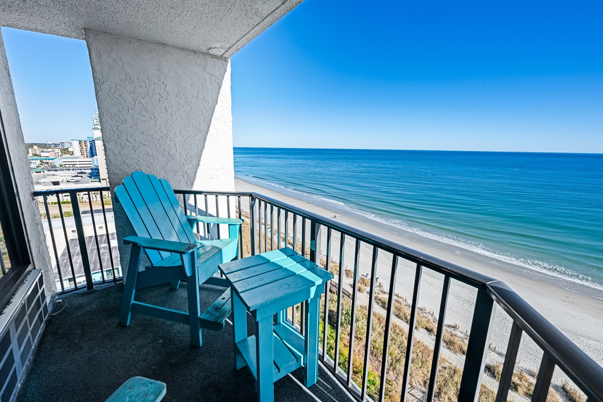 Breathtaking Views from Balcony!