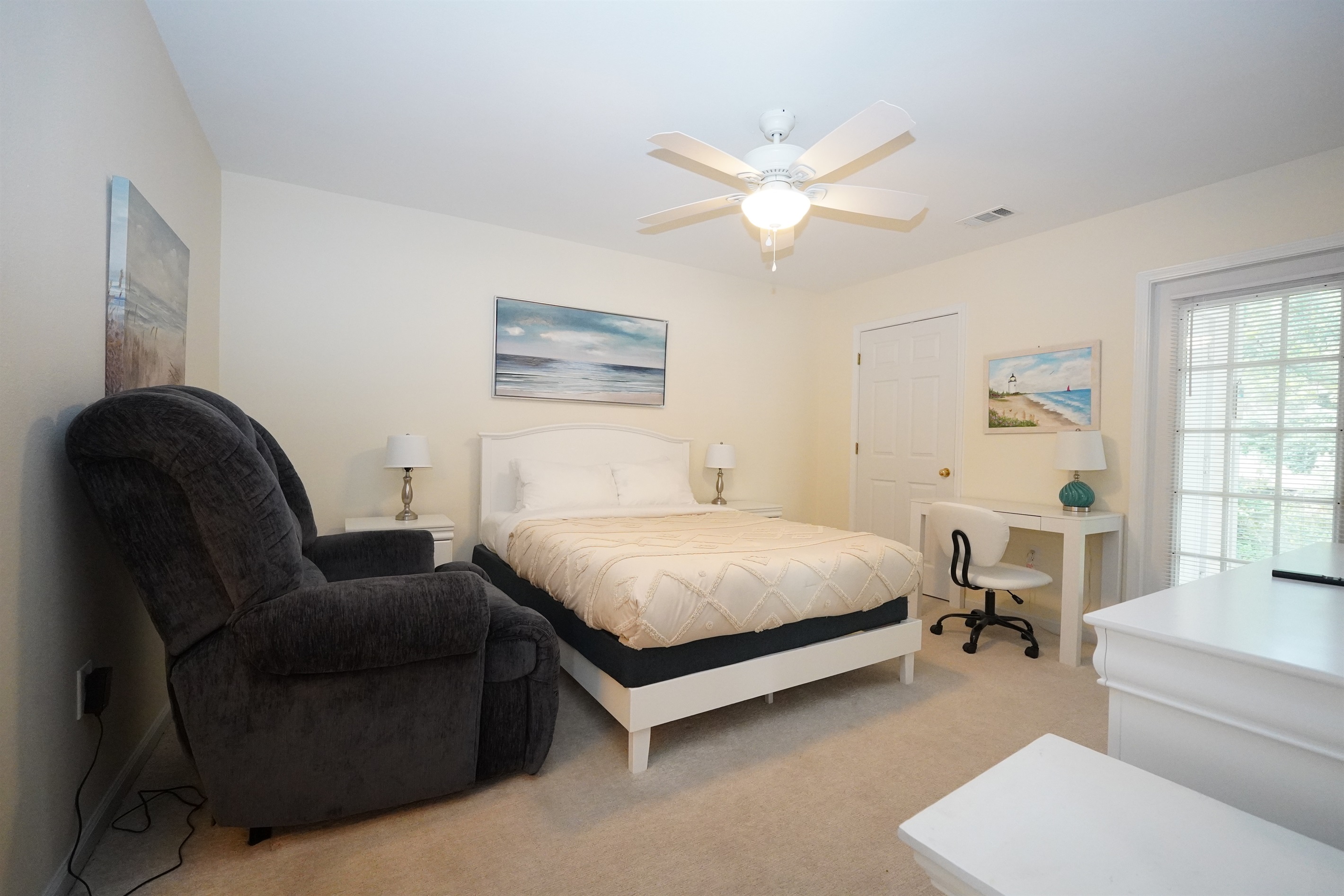Master Suite Layout including Workspace