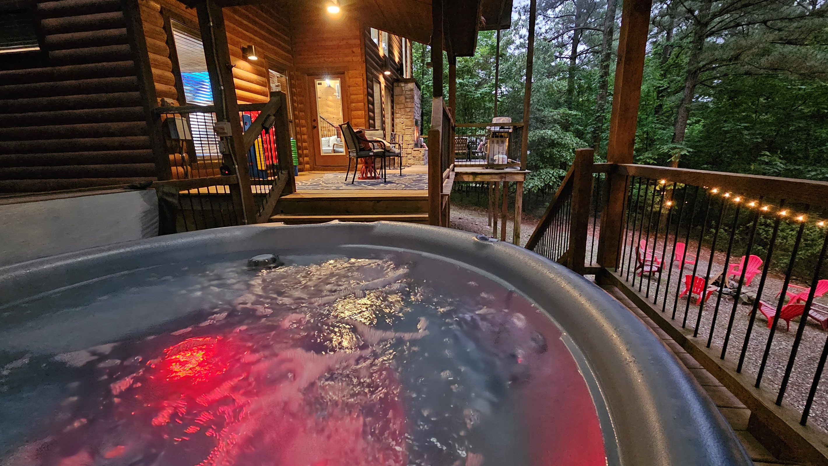 Hot Tub Oasis: Unwind in nature’s embrace with a private hot tub and forest views!