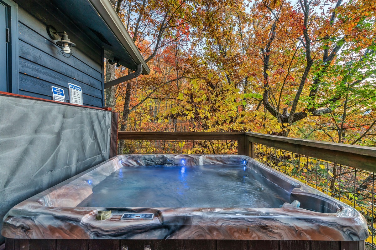 A soothing soak anytime.