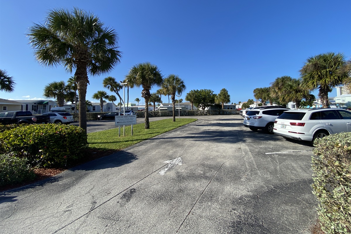 Overflow Parking Lot.  Trailers must be stored off-site.