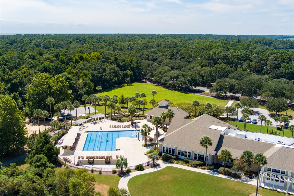 Seabrook Island Lake House - Indoor and outdoor pools, library and gym/workout facilities