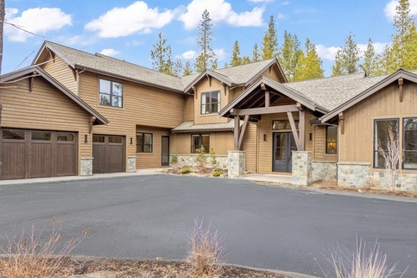 Parking for 4 cars in the driveway, plus garage parking