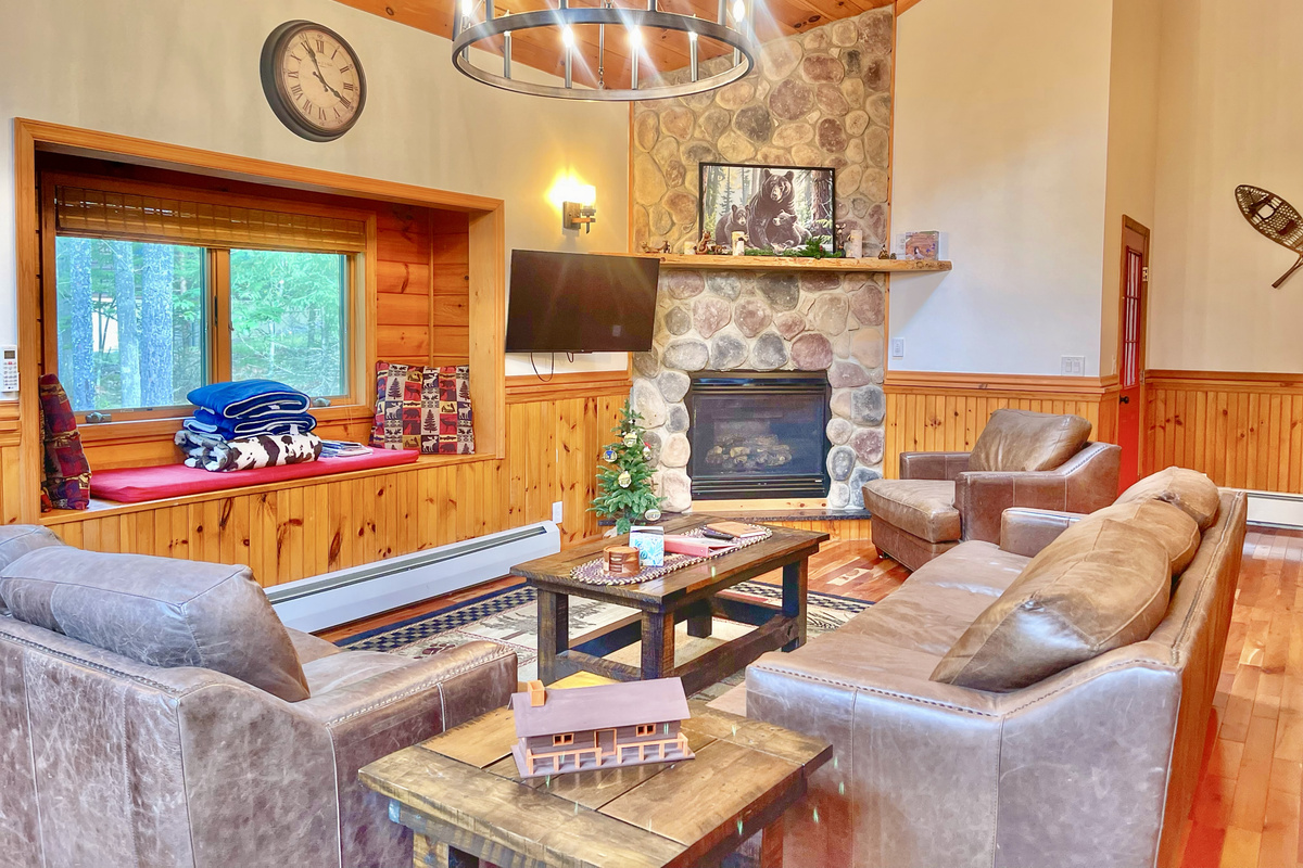 Our cozy window seat makes a perfect reading nook and spot to soak in nature. 