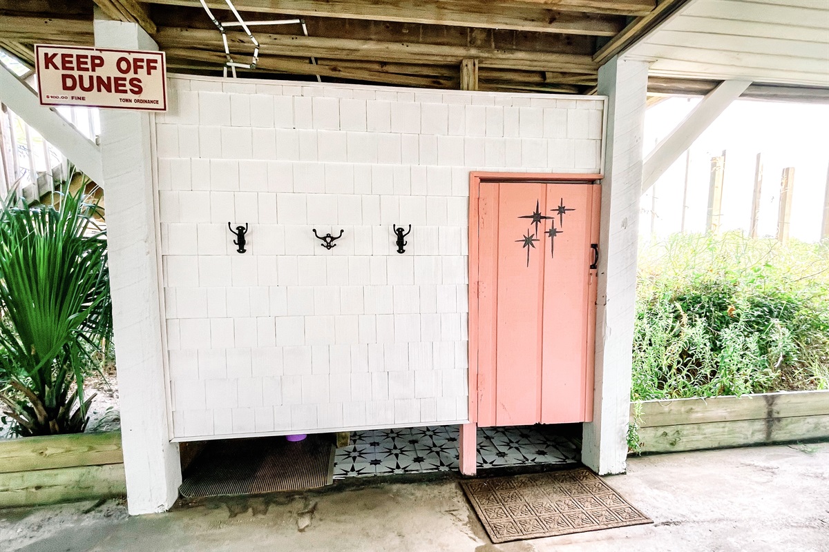 Outdoor shower