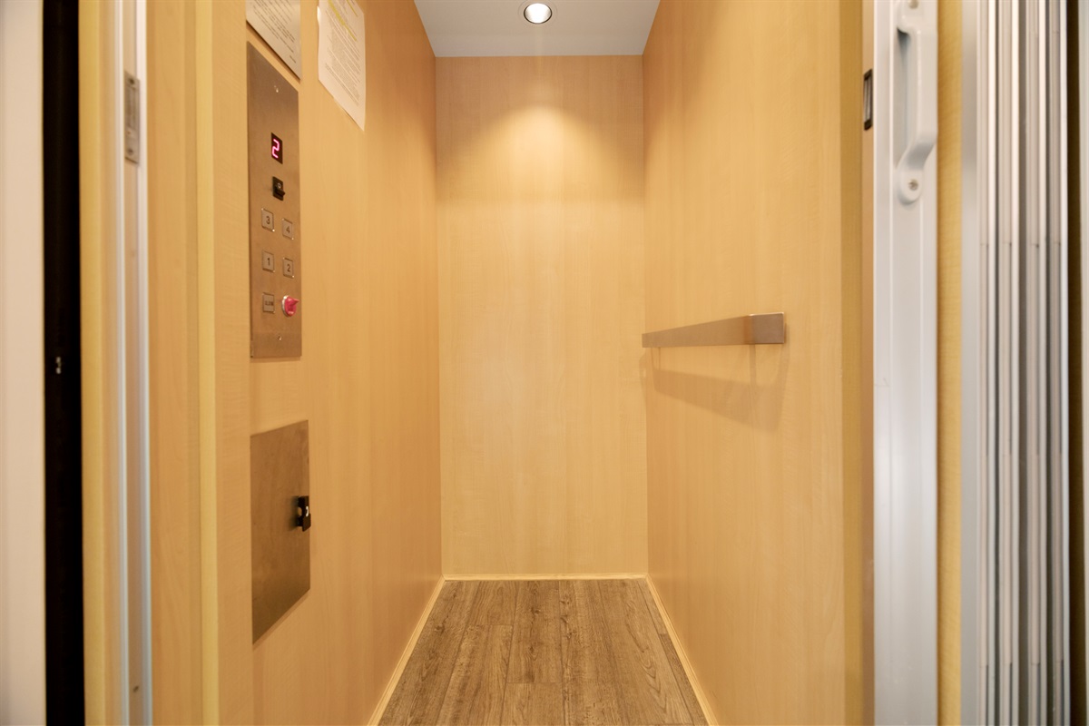 In-home elevator for convenient access to all levels