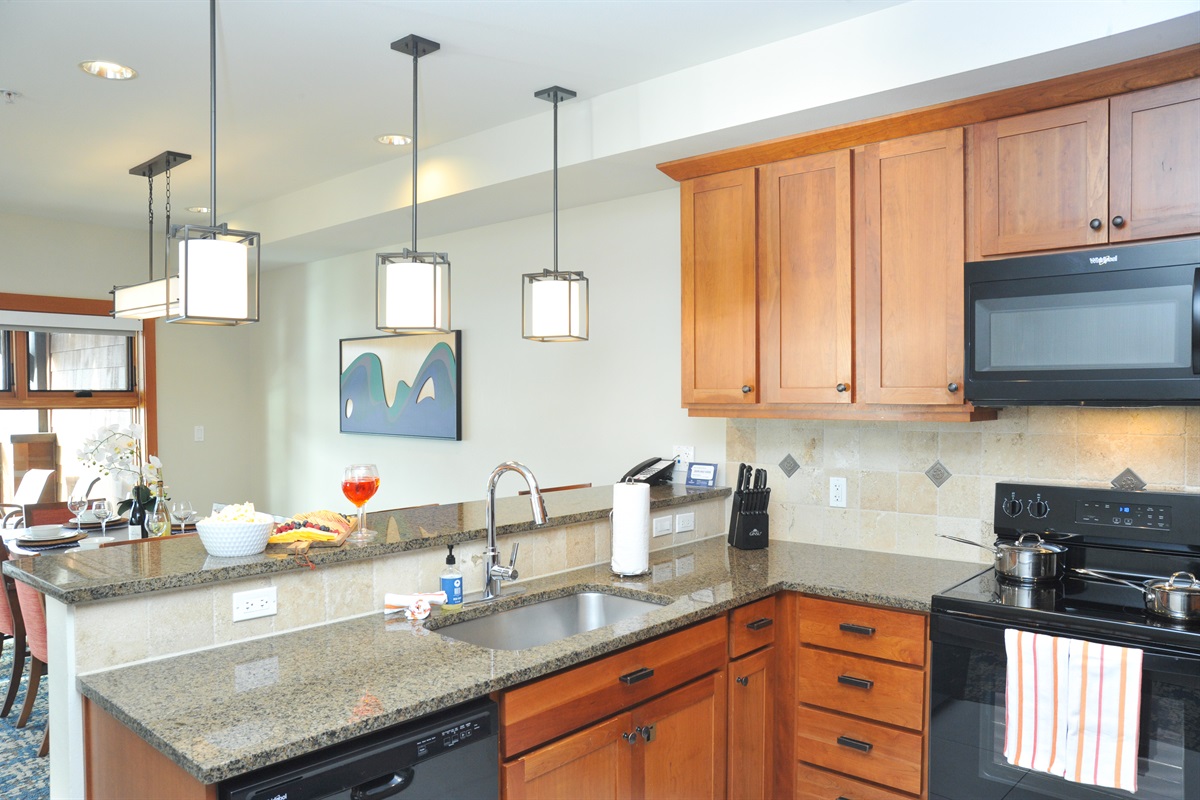 Equipped kitchen for 8 guests