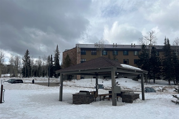Outside resort