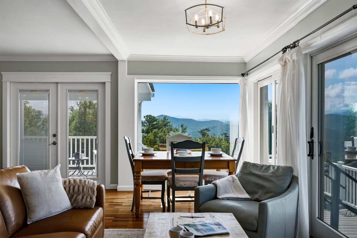 Every angle provides a unique mountain view