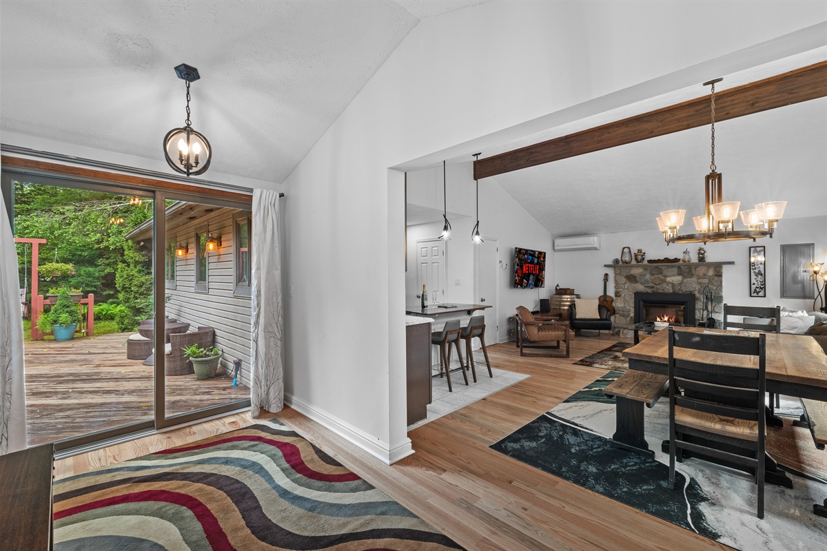 Interior of the home