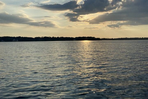 Sunset on Castle Rock Lake
