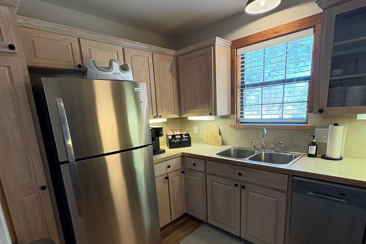 Kitchen with new appliances