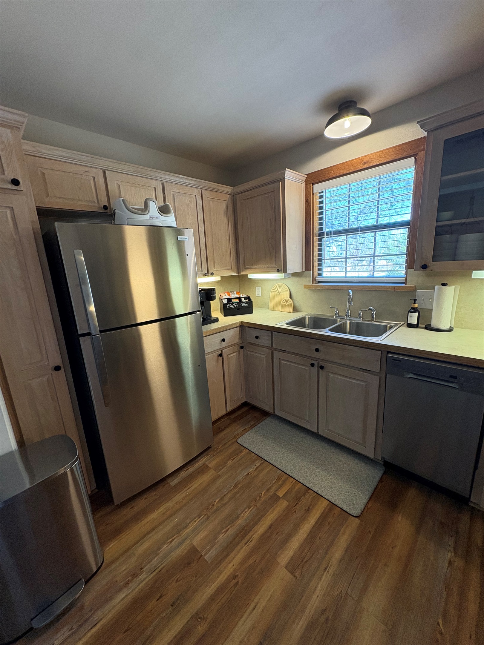 Kitchen with new appliances