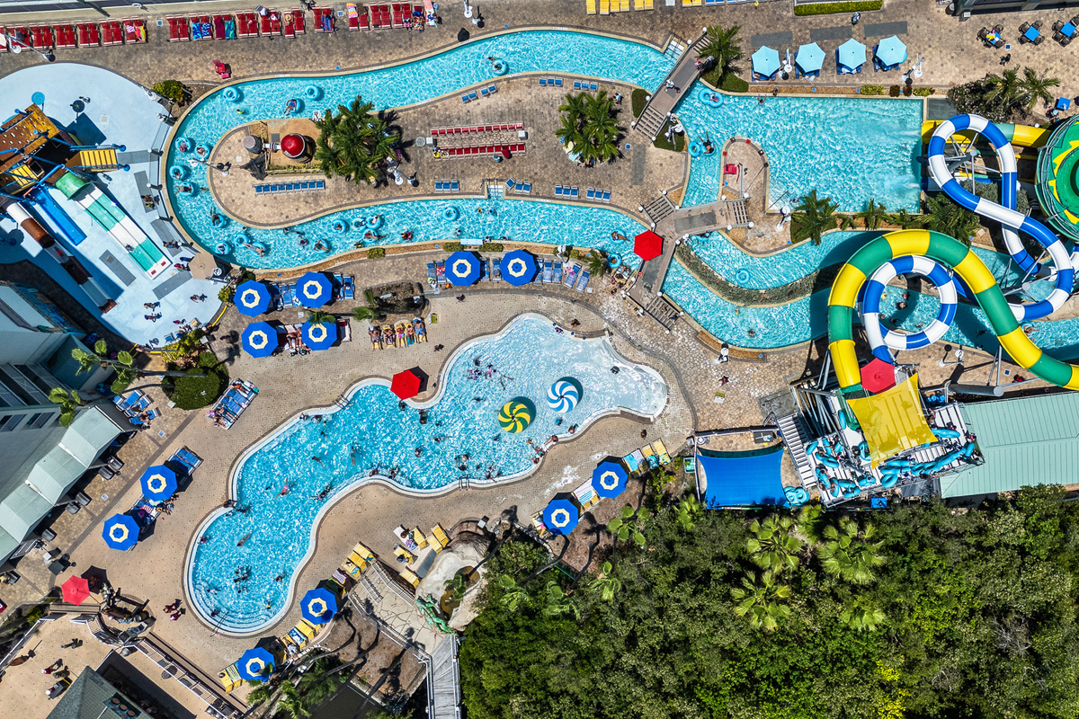 Each Booking includes 4 Daily Passes to the on-site water park, Splash Harbour Water Park, located at Harbourside at Marker 33!