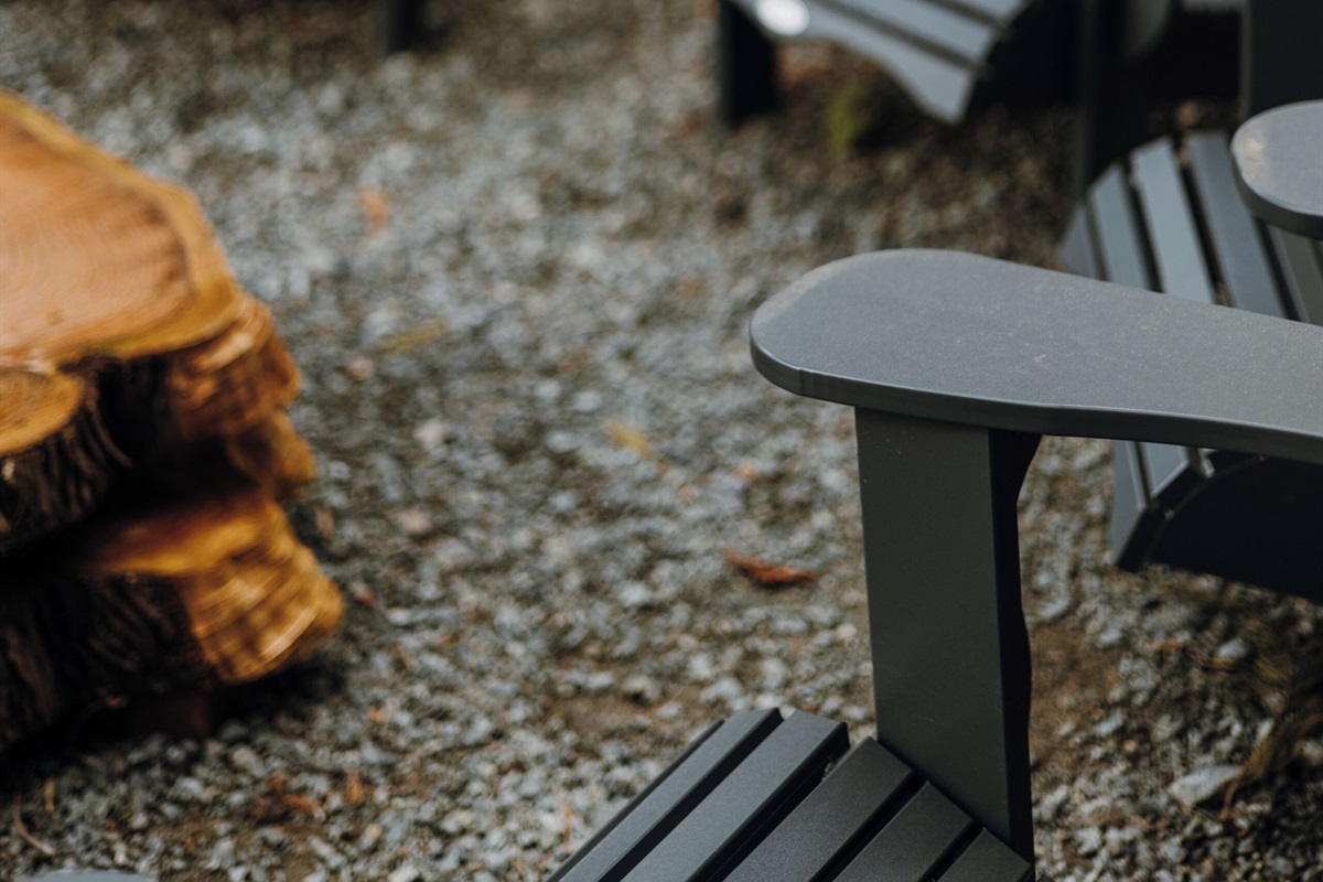 Outdoor seating area.