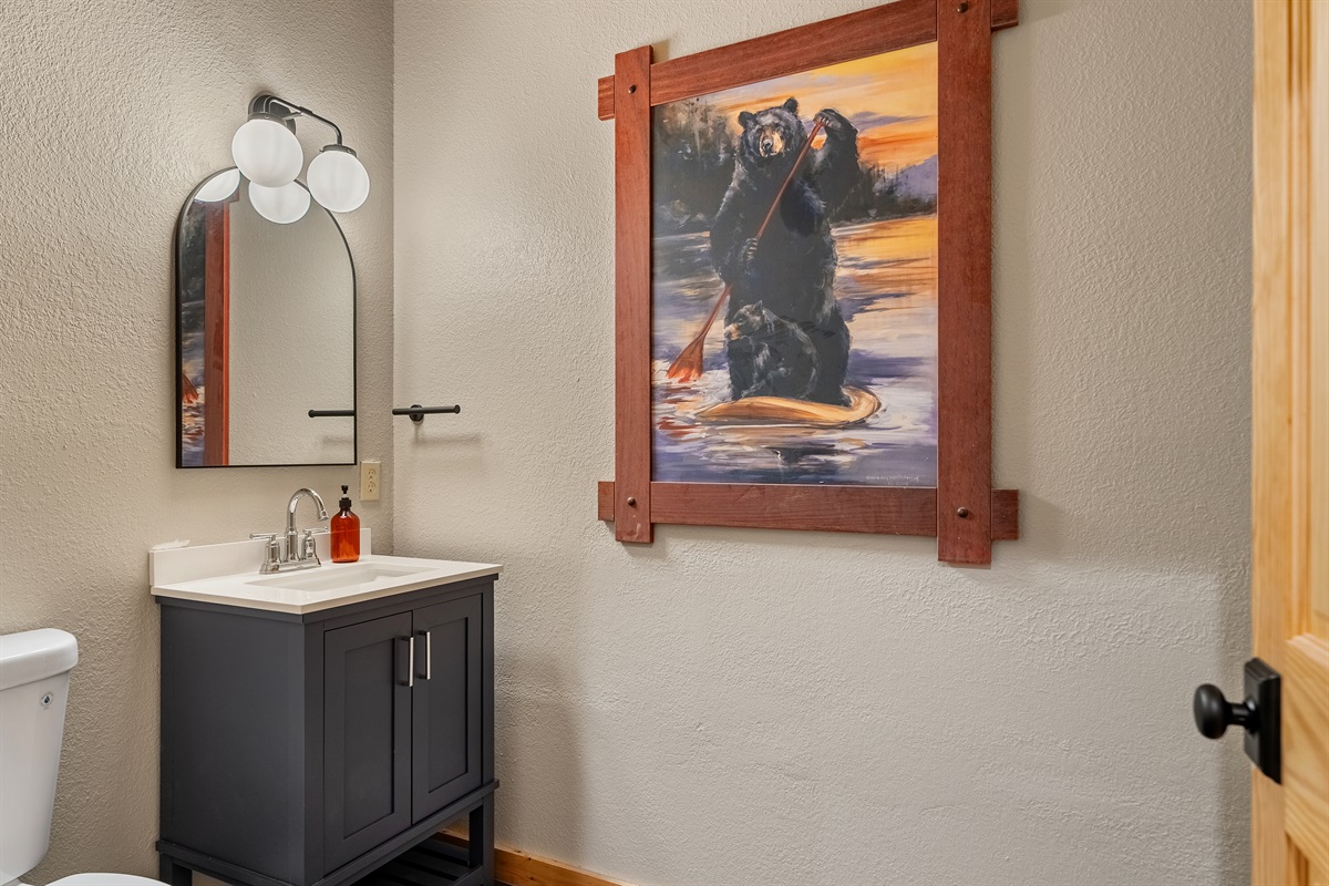Basement Powder Room