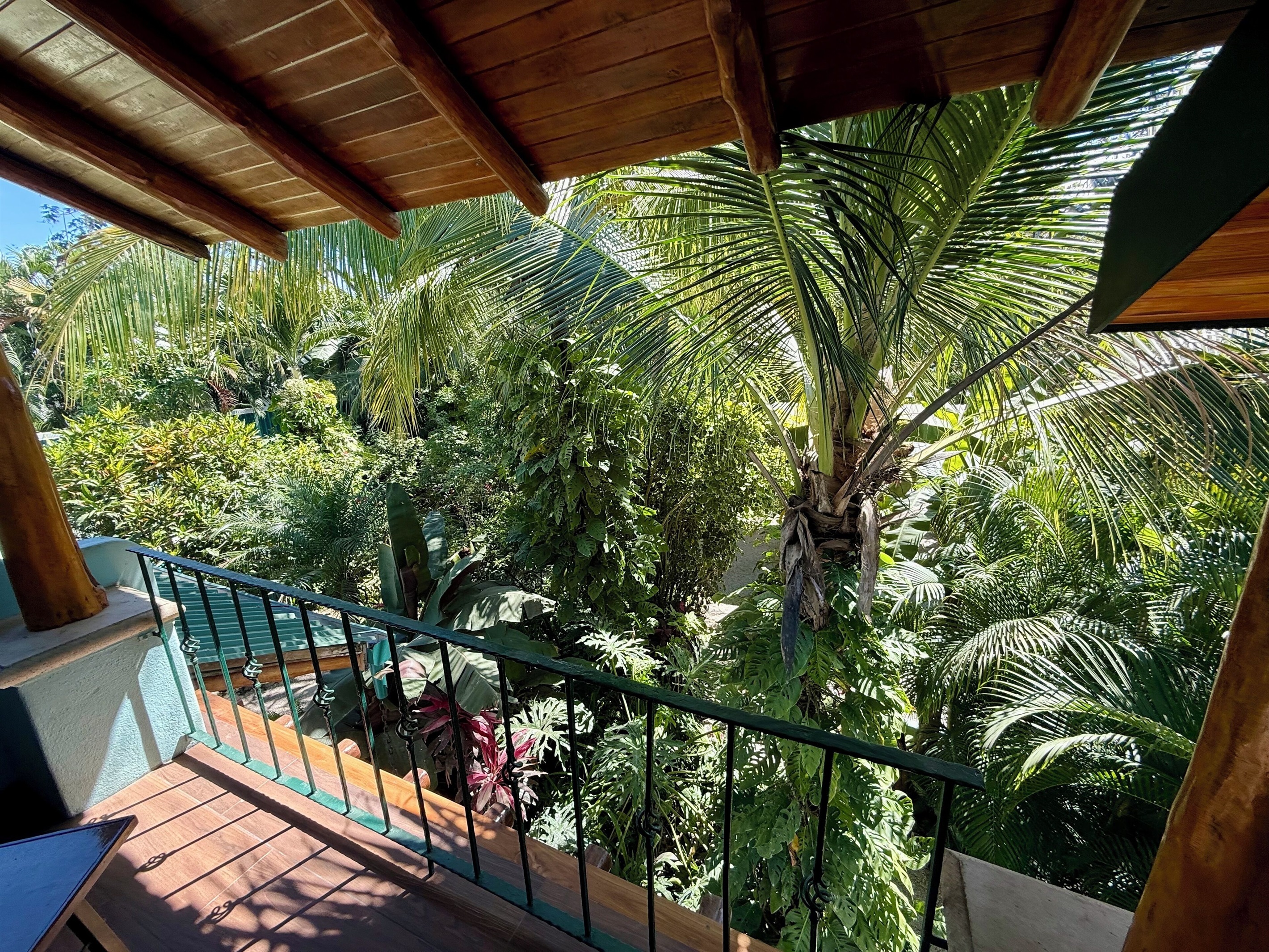Private patio upstairs bedroom 5