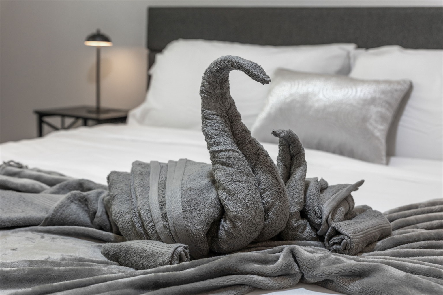 High-quality, soft cotton towels for a hotel-like experience