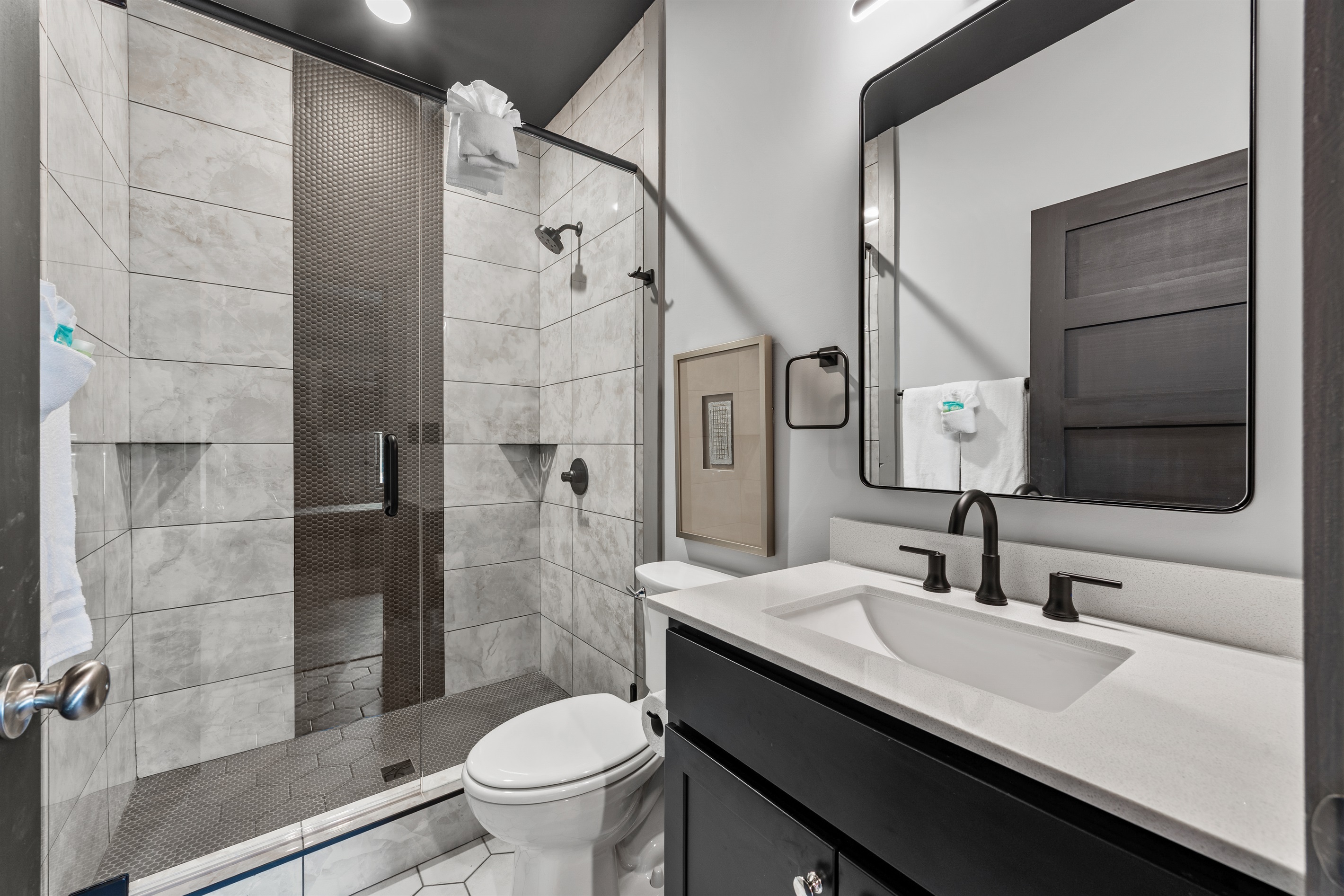 En-suit bathroom of bedroom #4.