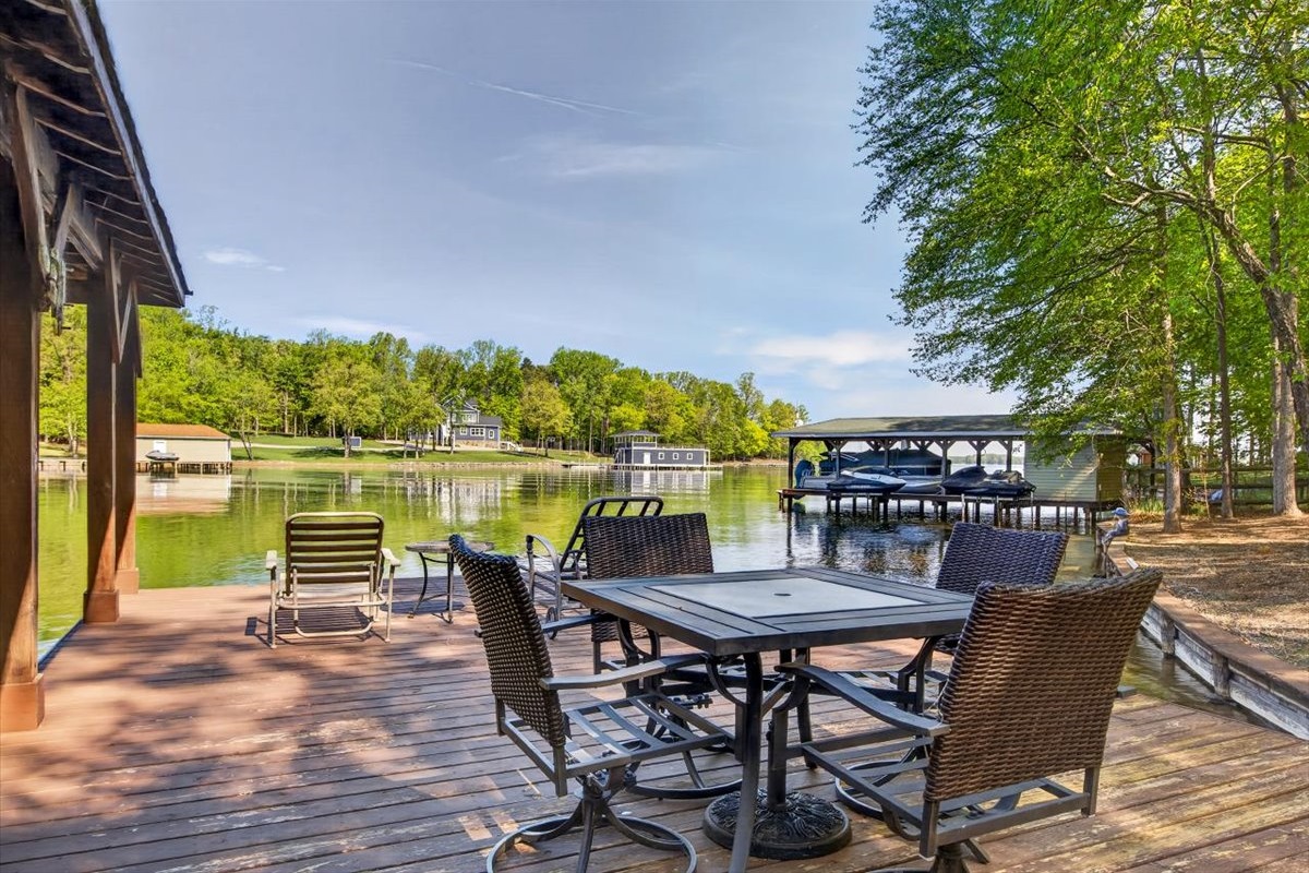 Private dock, endless lake days.