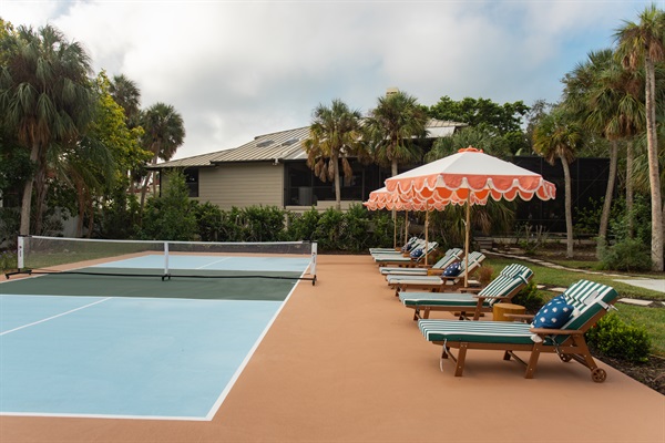 Spectator seat. Recovery zone. Photo op. Your sideline, your style. The one place we love a timeout.