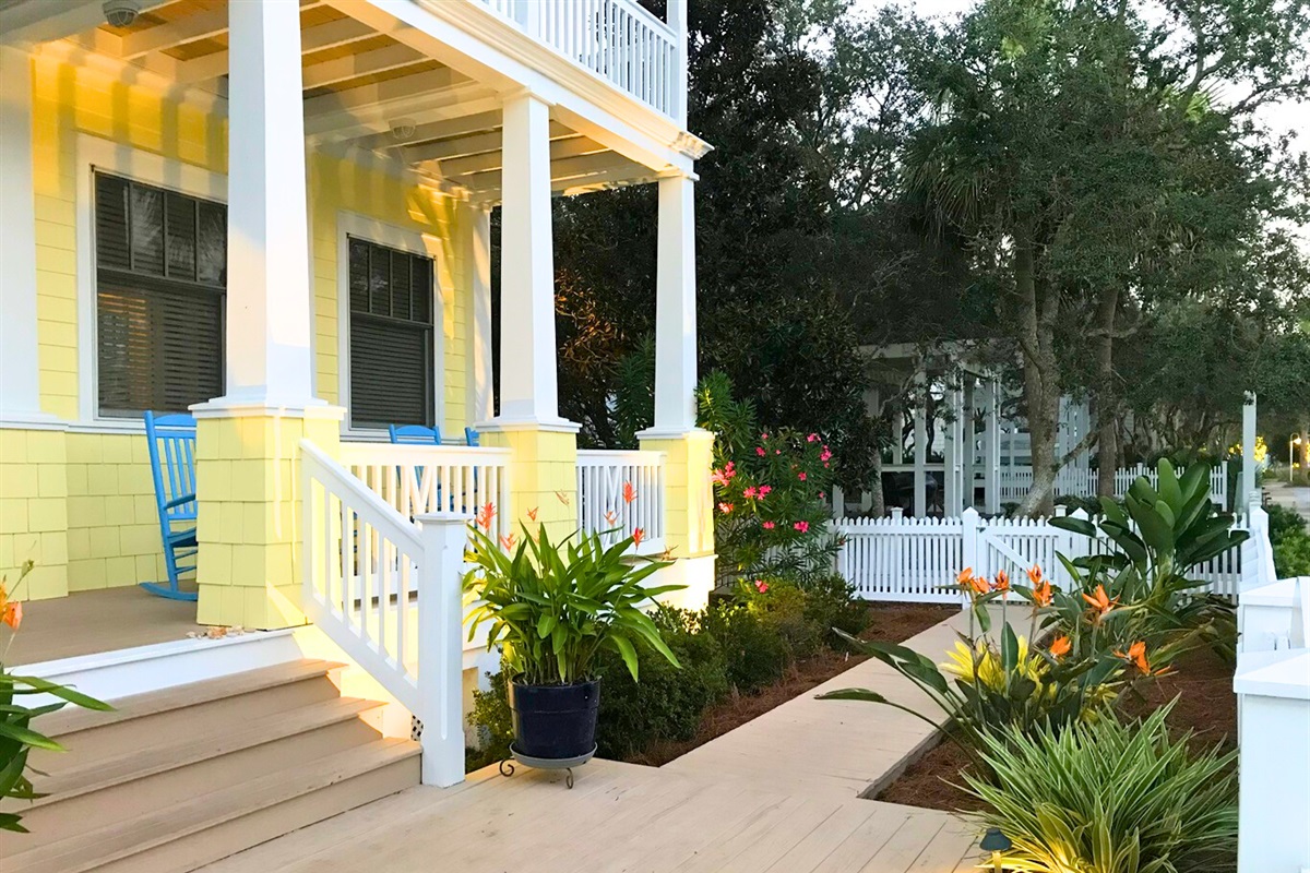 Front Porch and Walkway