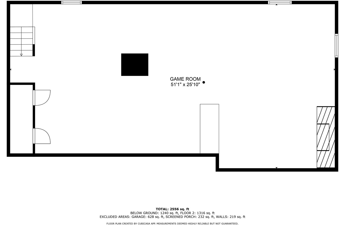 Lower Level floorplan