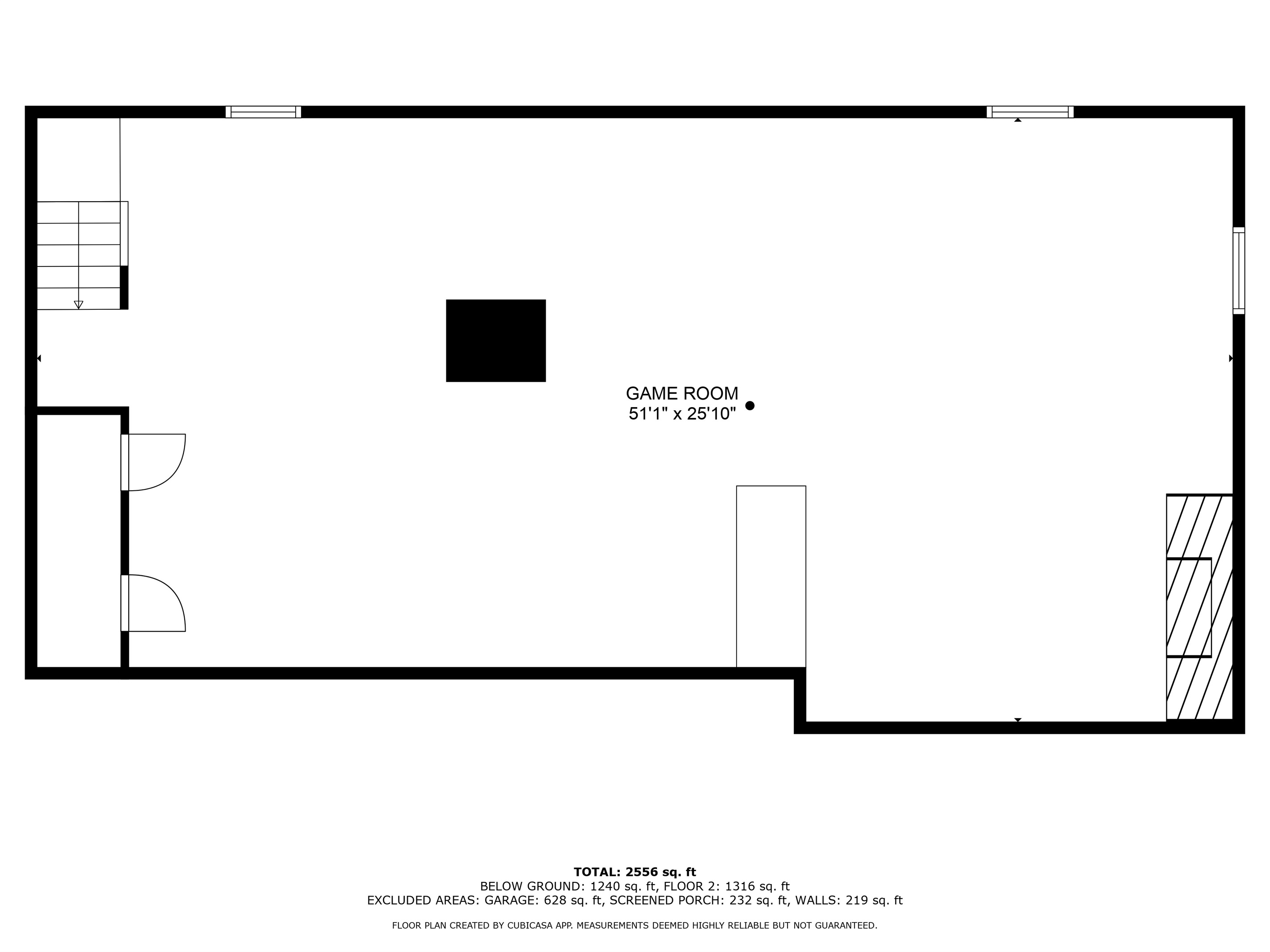 Lower Level floorplan