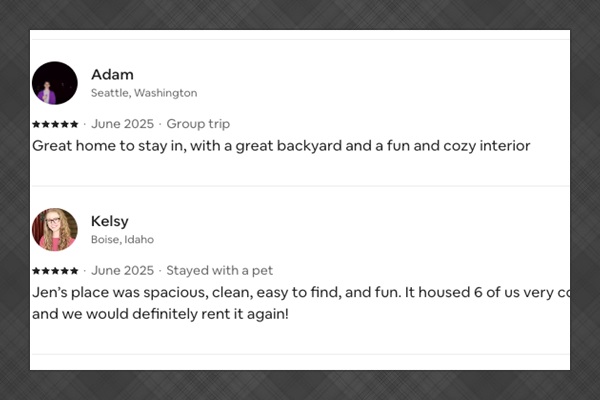 Guest Favorite! 5-star reviews!