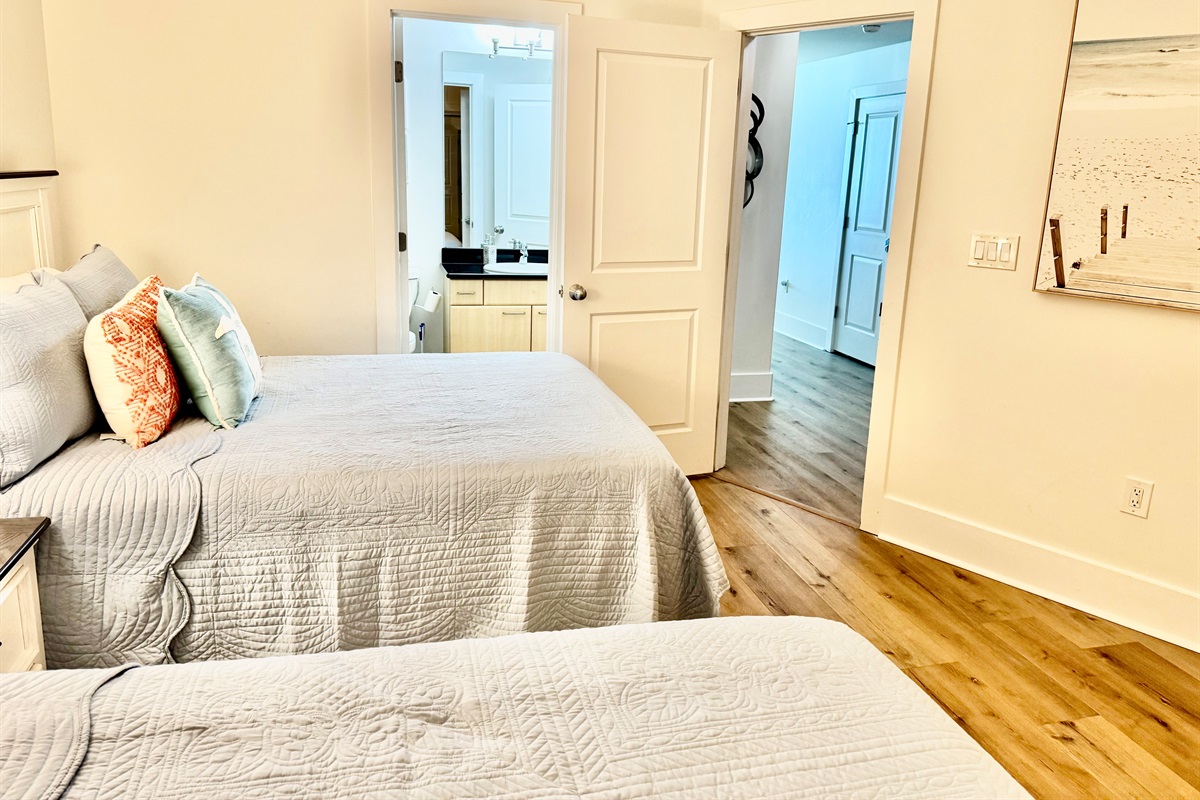 Here's the entrance to Bathroom #3.