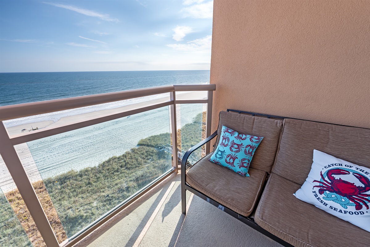 Amazing View from the Balcony!