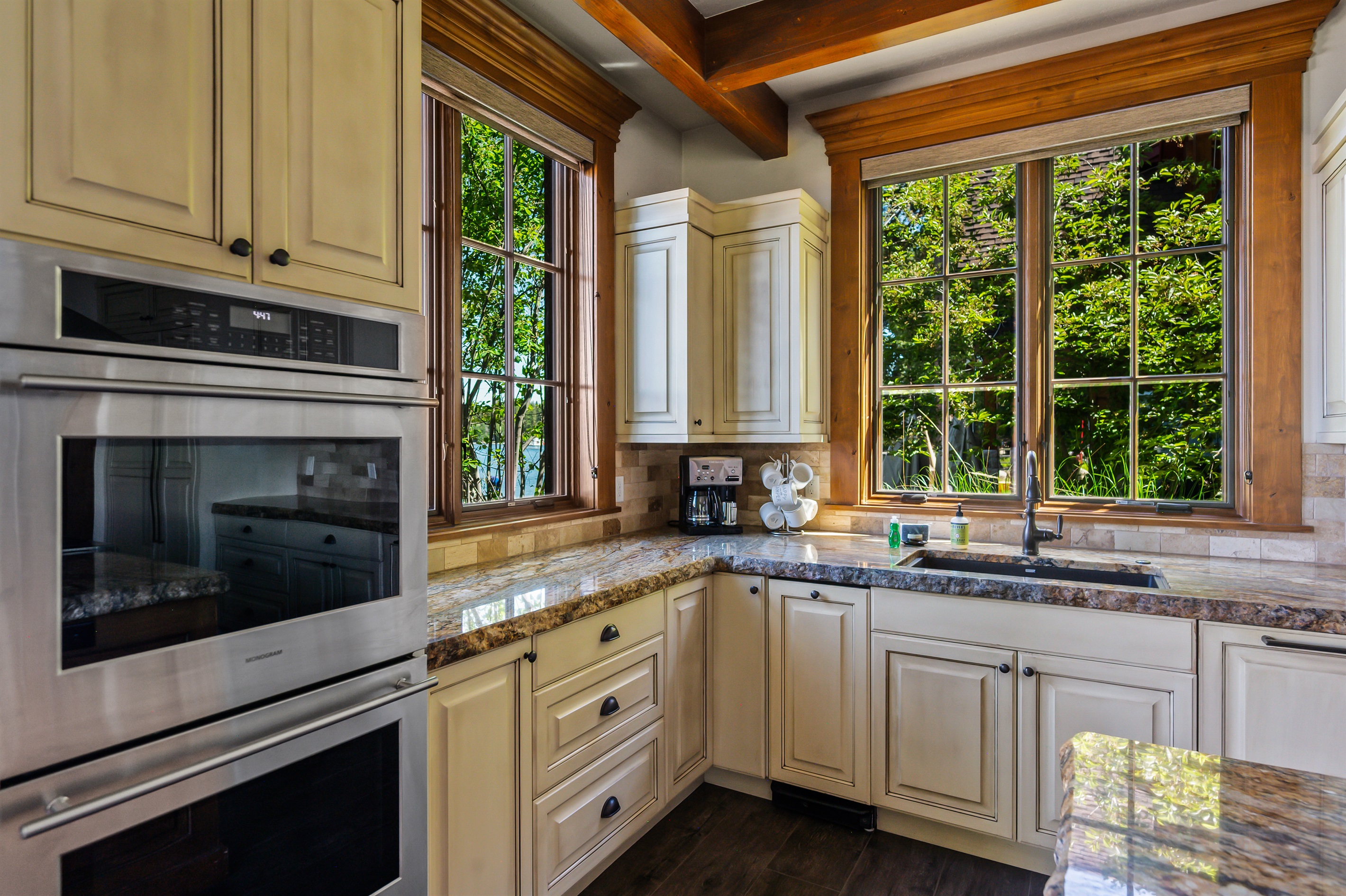 Double Ovens in Kitchen