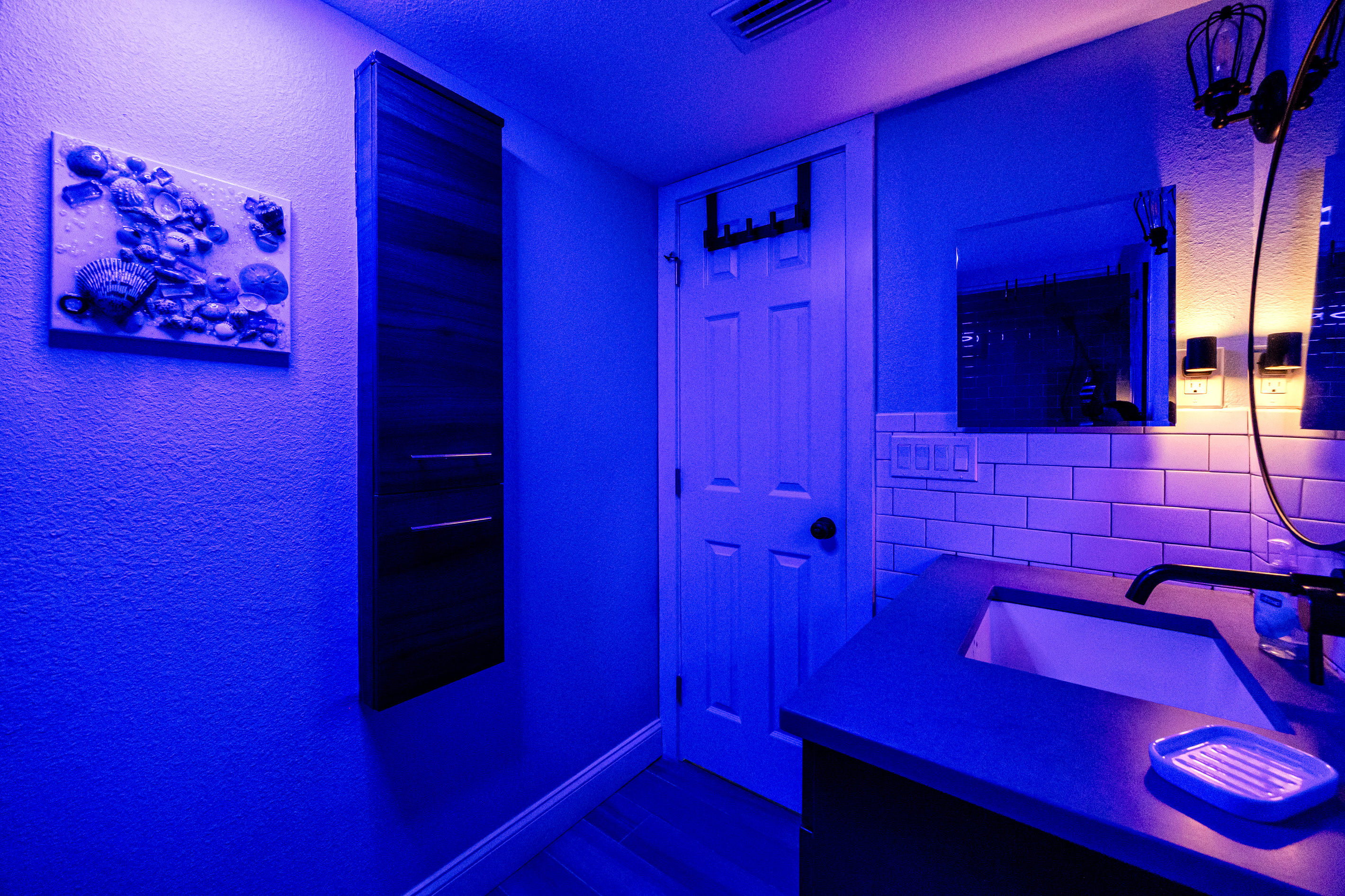 Different lighting options