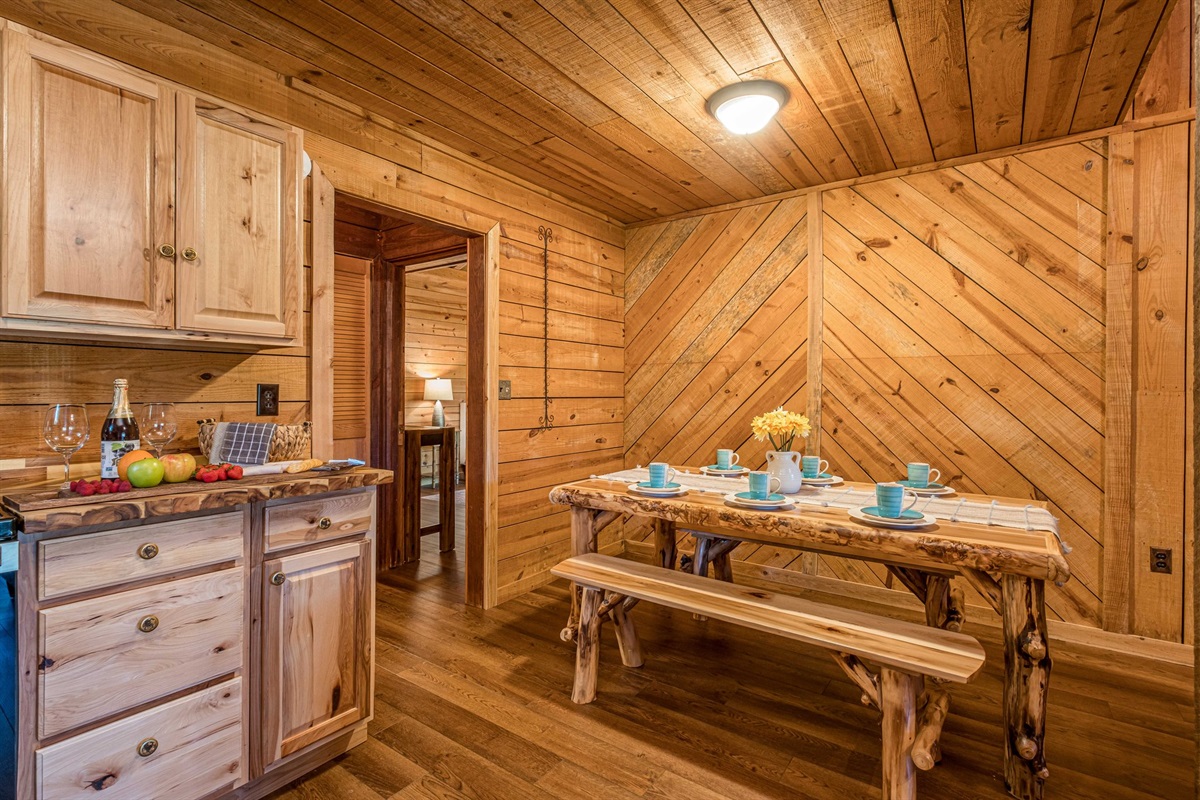 Dining and Kitchen Area