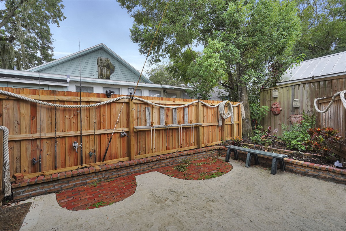 Garden courtyard is a very chill place to read a book or get some vitamin D in a pleasant atmosphere