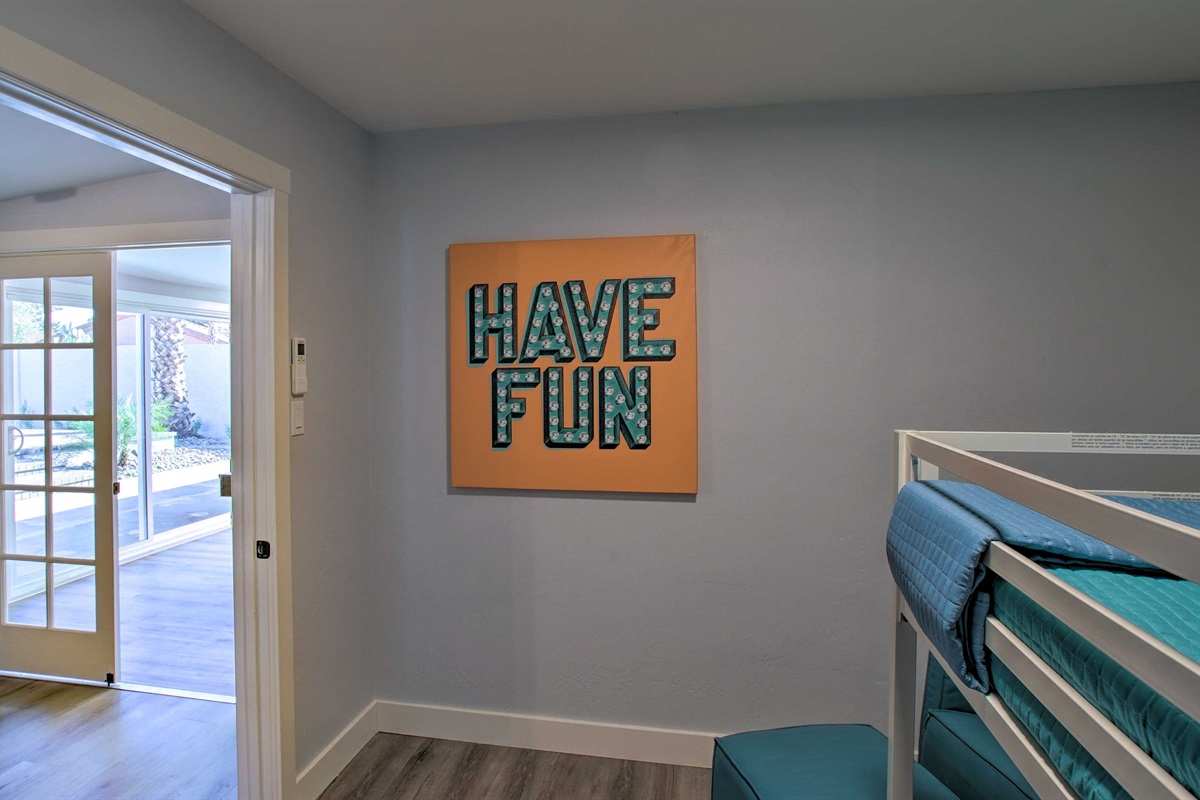 Bedroom 3 | Full Bunk Bed