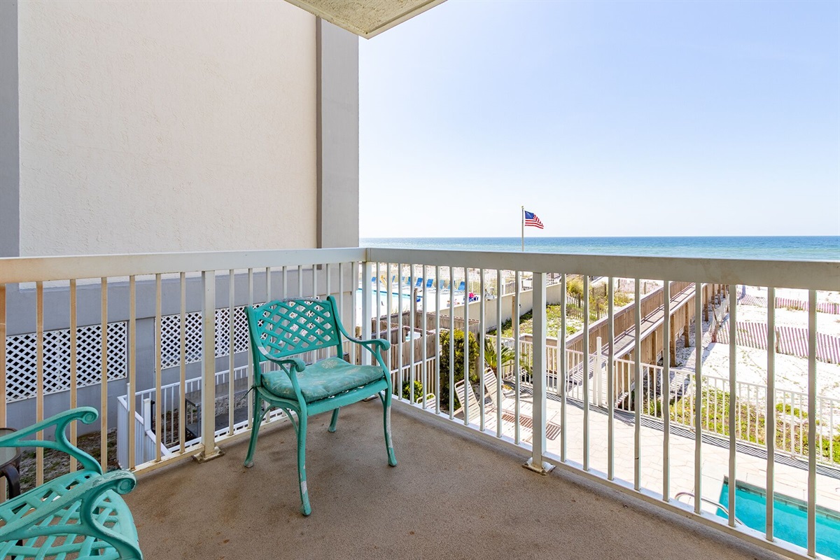 East side corner balcony with Amazing View