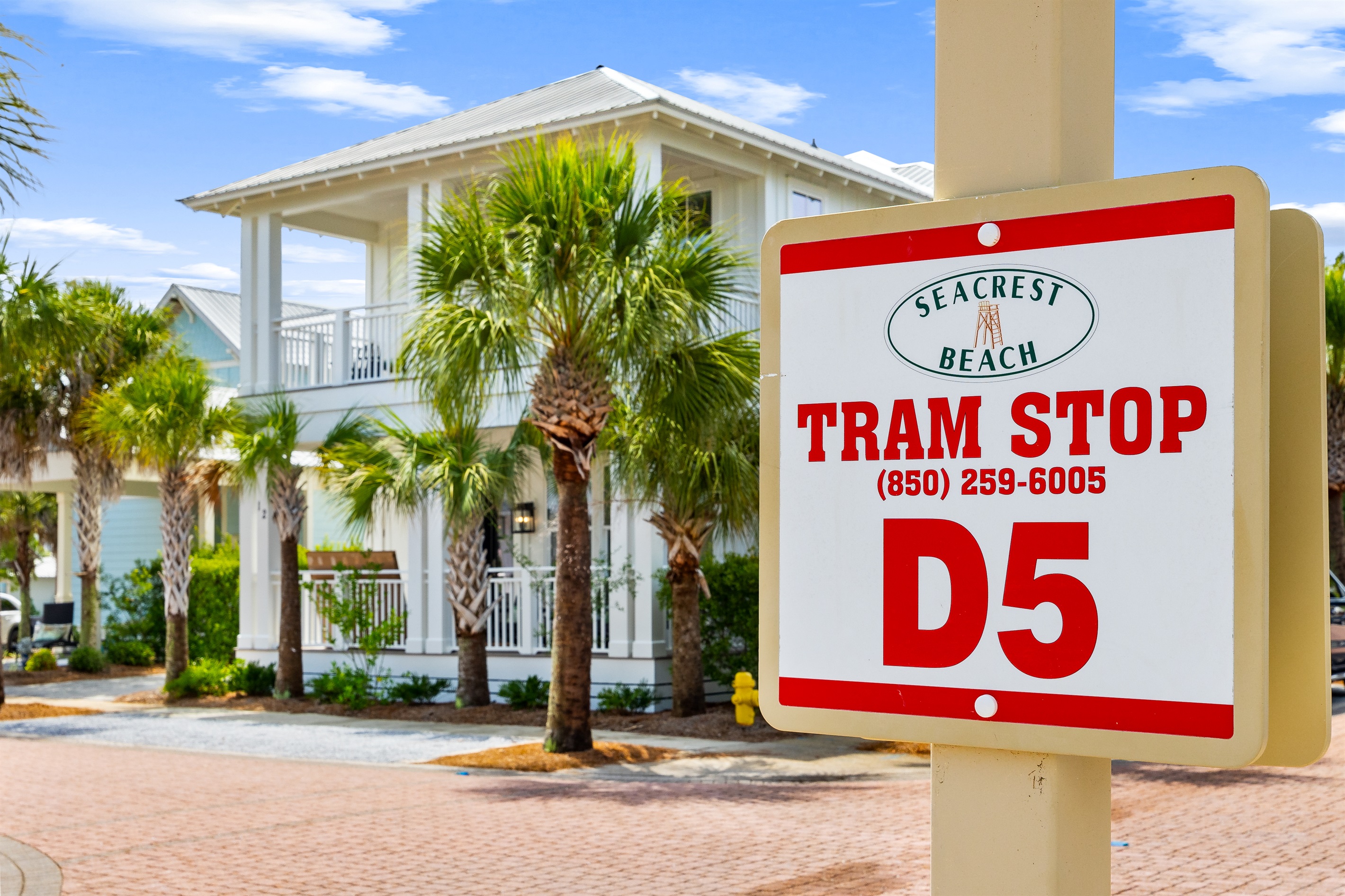 Beach days couldn’t be easier. The beach tram stop is located directly across the street, making quick trips to the sugar-white sand simple for the whole family.