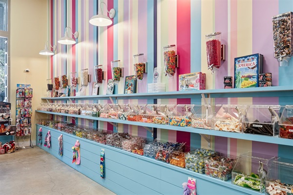 Grab some sweets from the candy store in the town center for the kids to enjoy!