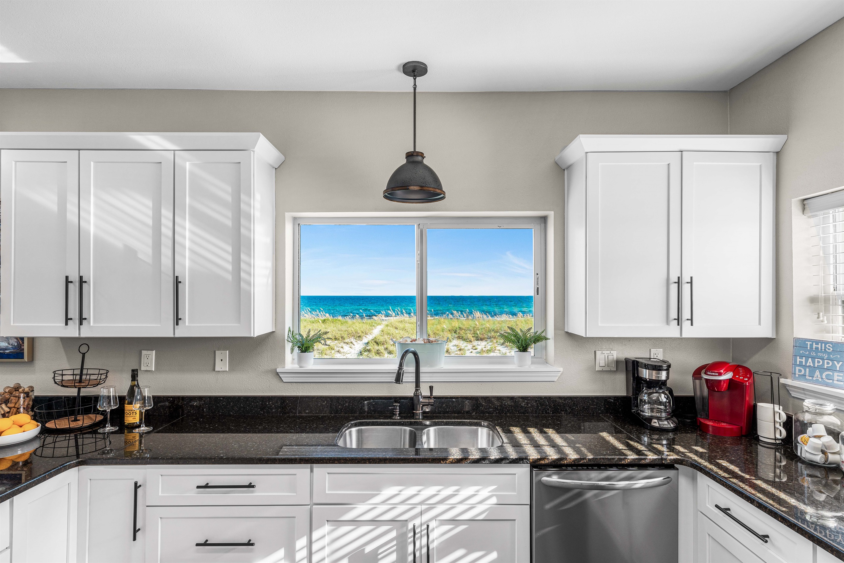 Kitchen w/ Gulf Views