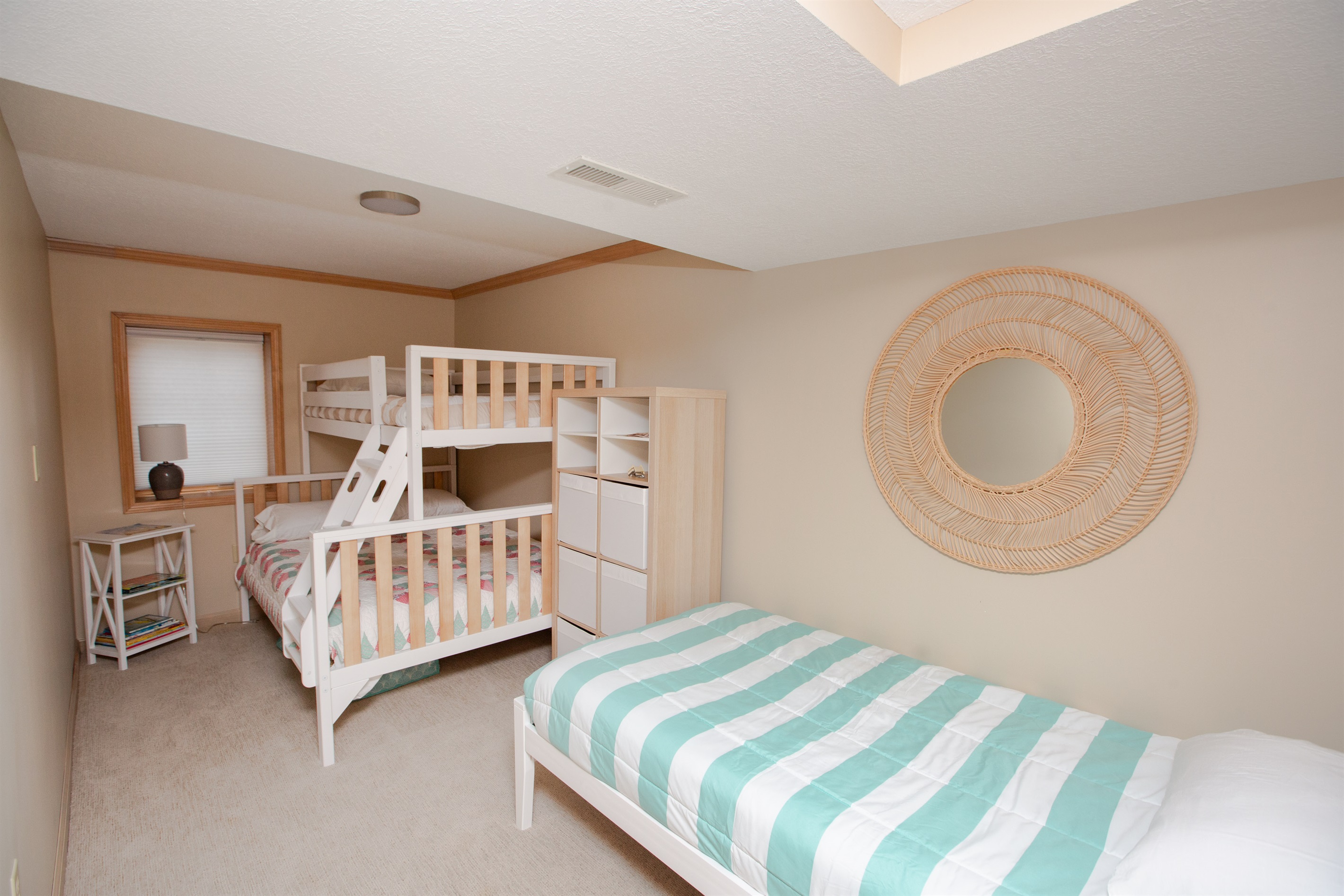 Bedroom 4 with Twin Over Full Bunkbed and Twin Bed