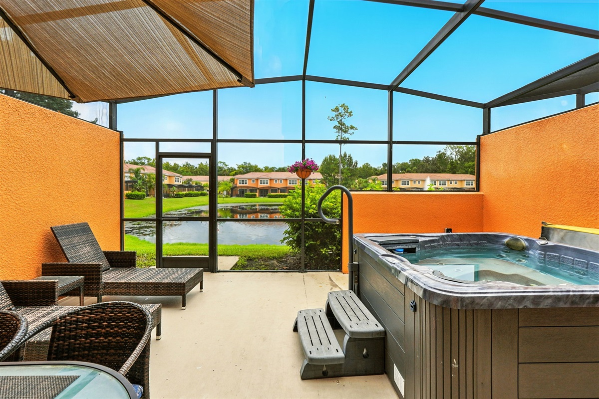 Relax and lounge in your own private area