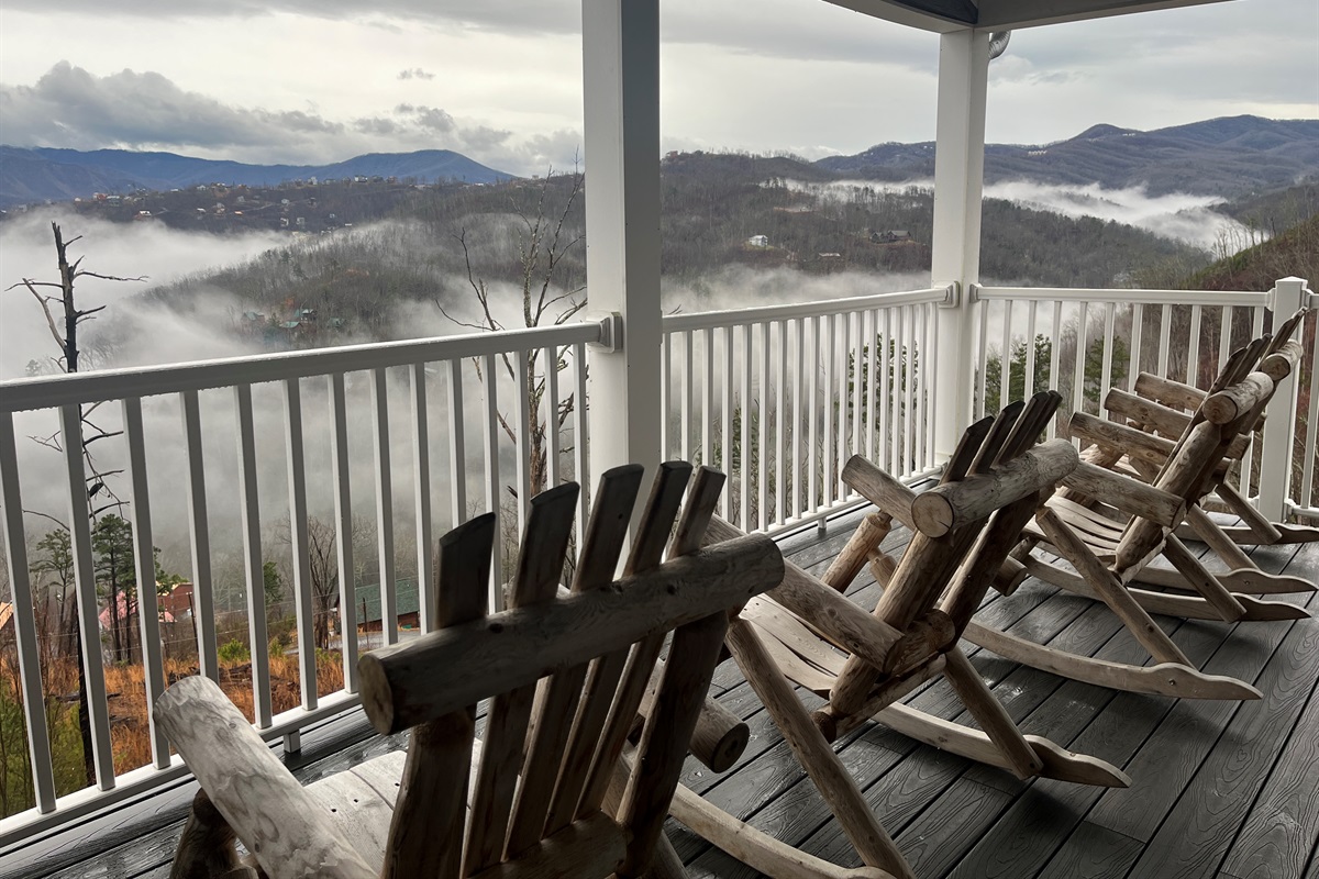 Even a cloudy day offers views to amaze. 