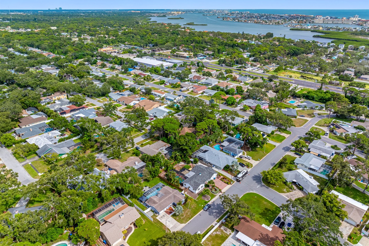 Aerial View of the Neighborhood