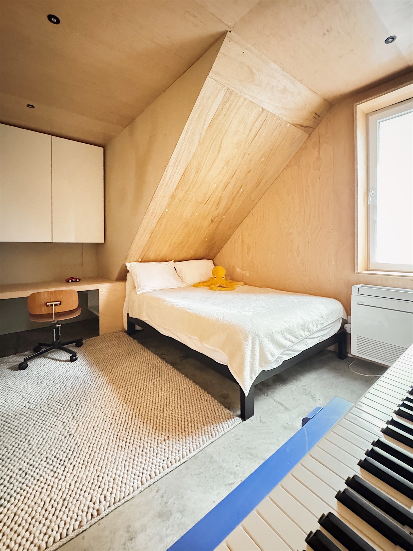 Digital Piano in downstairs bedroom.