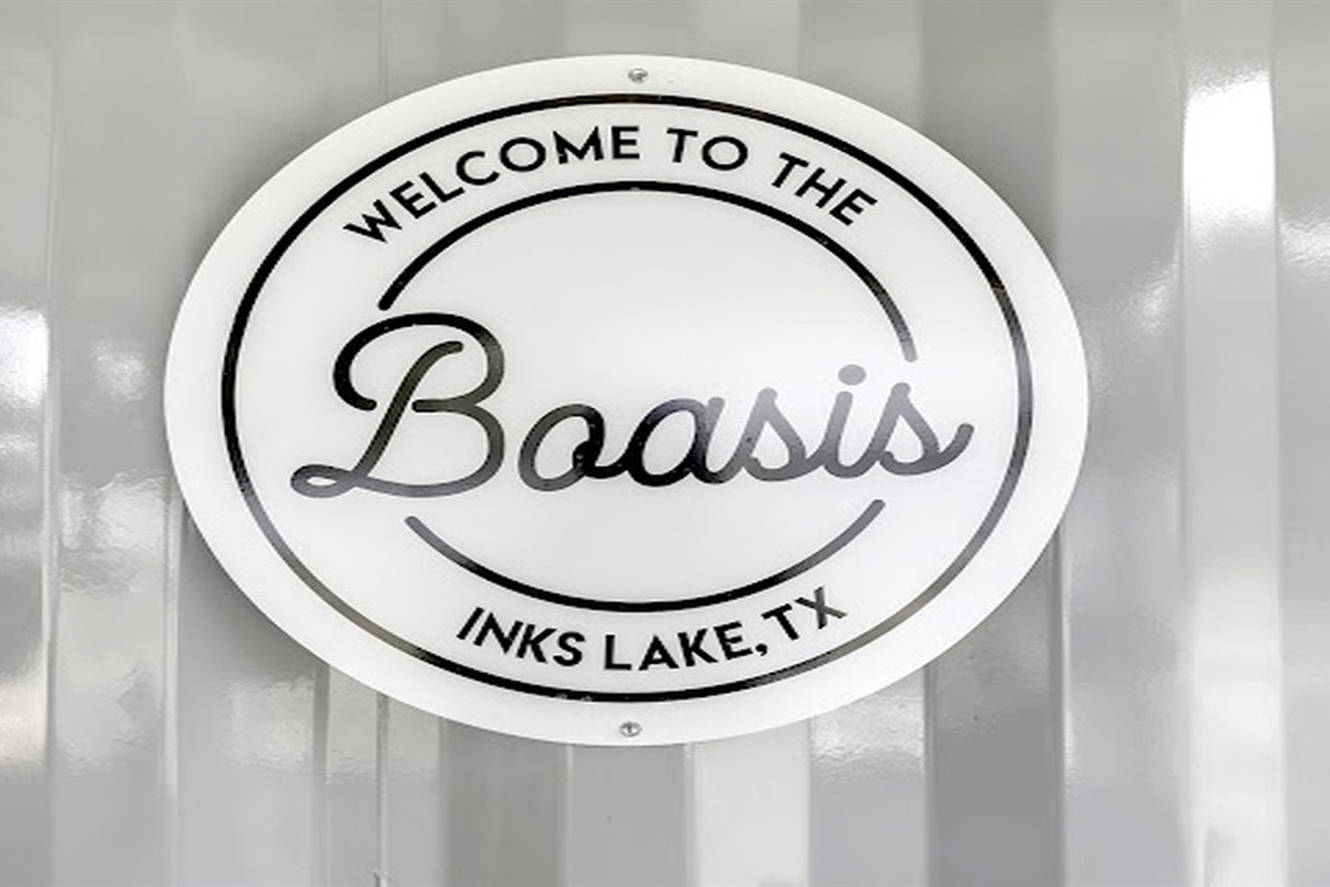 Welcome to The Boasis—your relaxing getaway near Inks Lake, Texas.