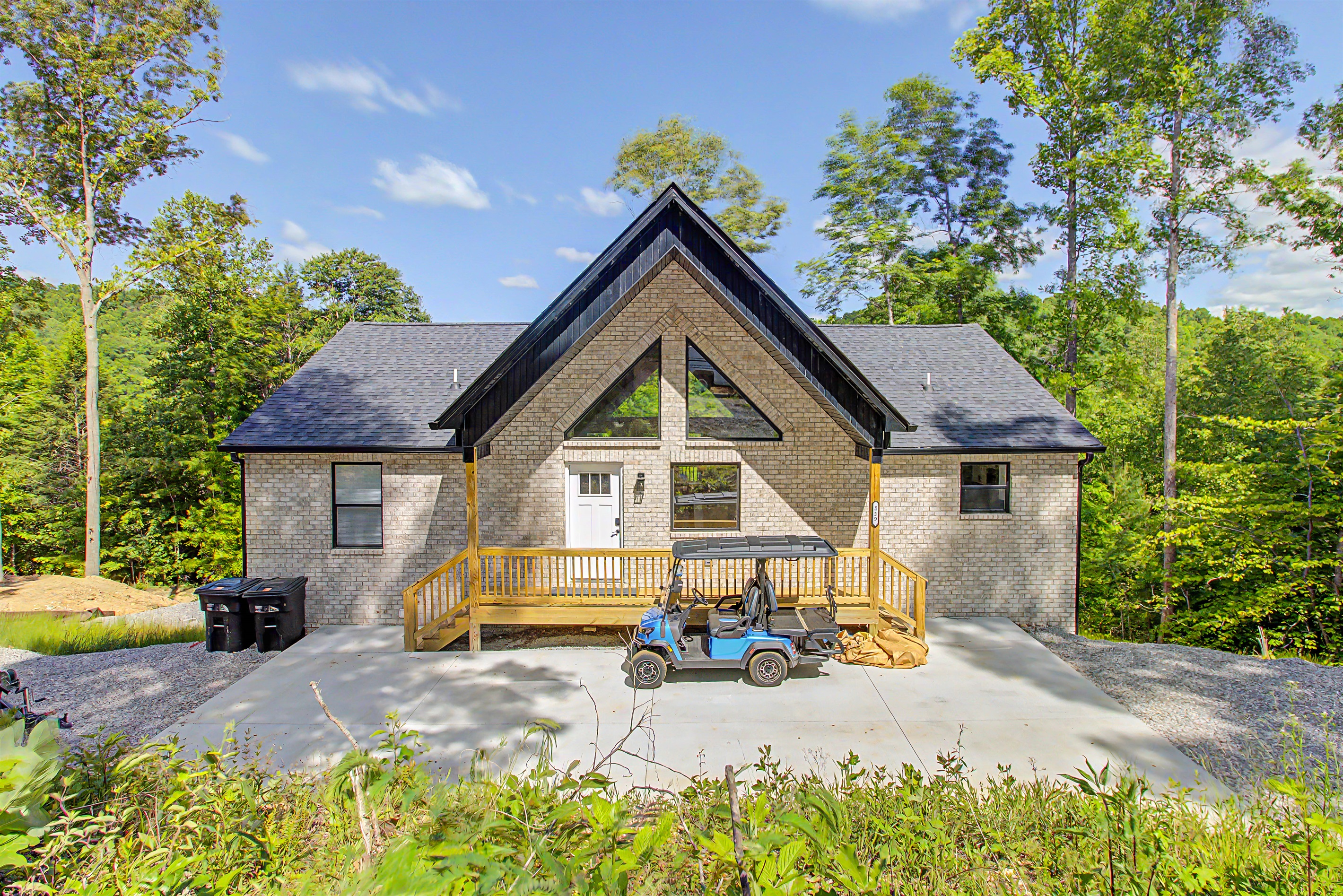 Front of home. EZ driveway entry and parking.