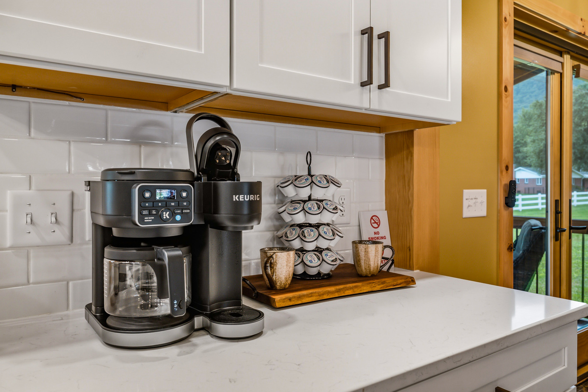 Coffee Station both Keurig and Regular Drip